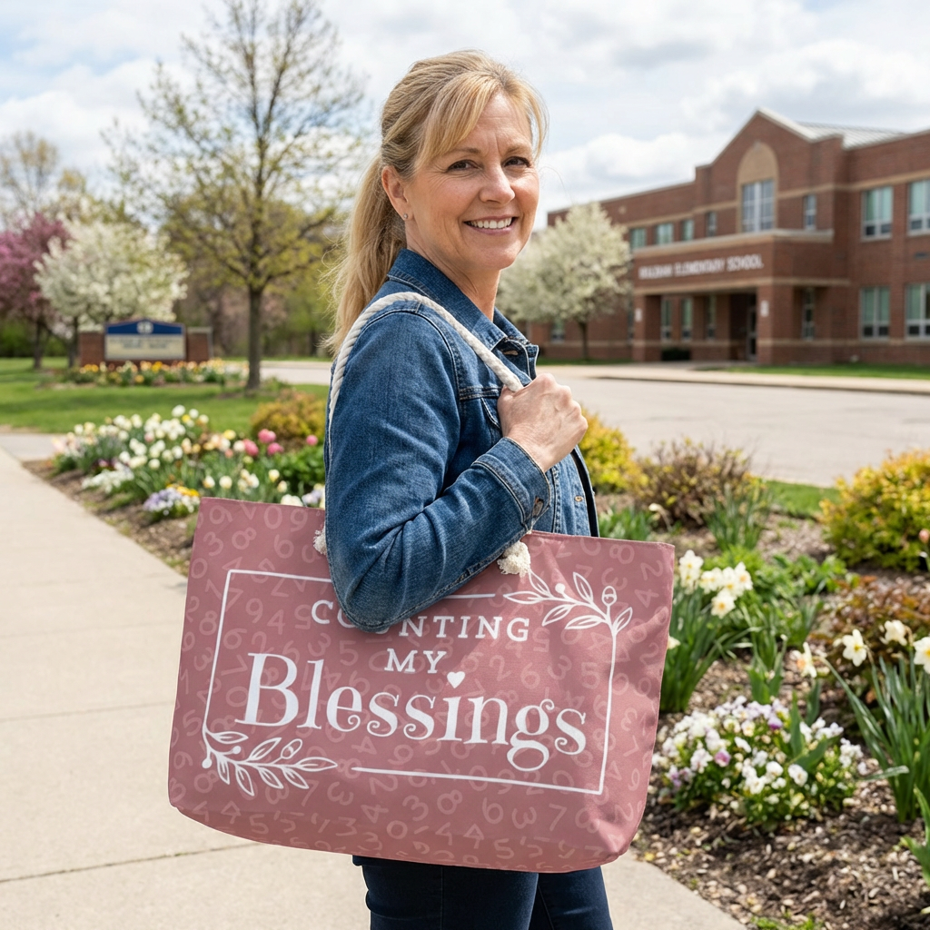 "Counting My Blessings" Weekender Bag