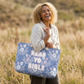Weekender Bag — "Read Yo Bible" Floral Travel Tote